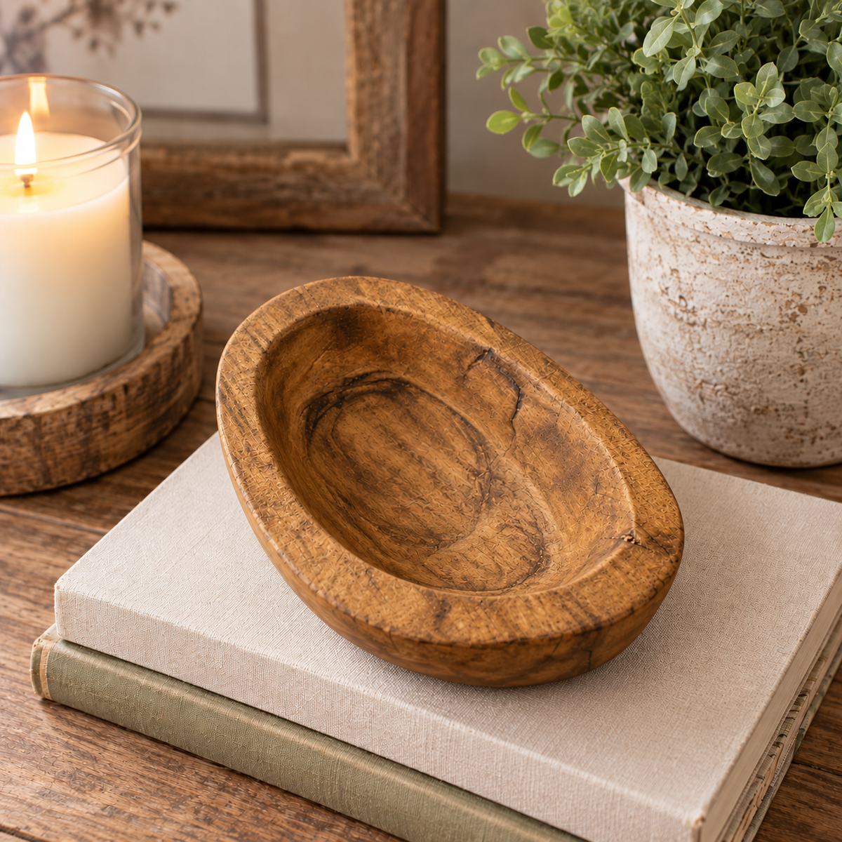 Heirloom Cradle Dough Bowl