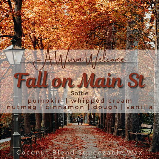 Fall on Main St Soft Pour Wax