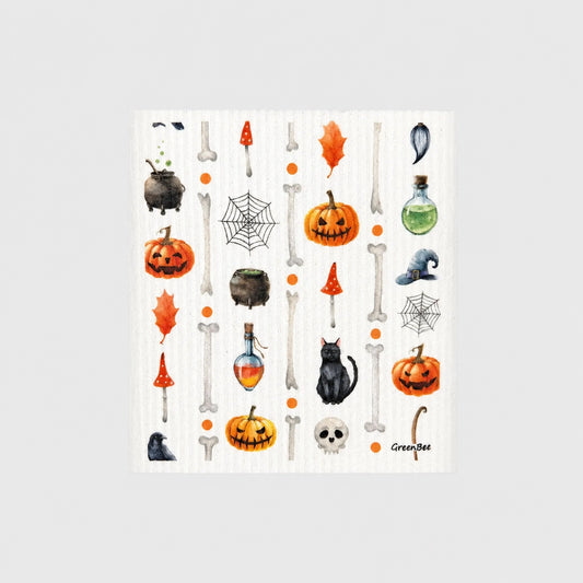 Halloween Swedish Dishcloth