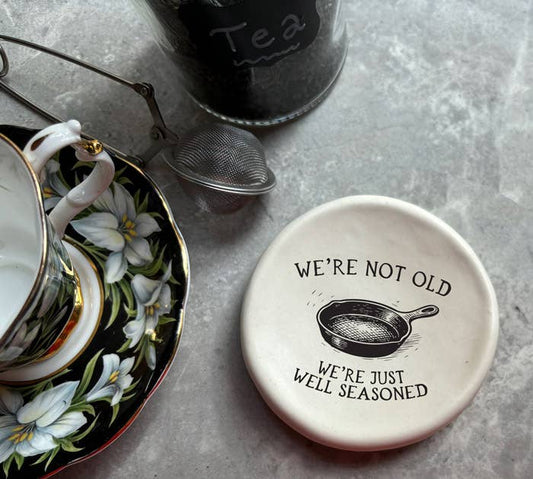 Well-Seasoned Ceramic Dish
