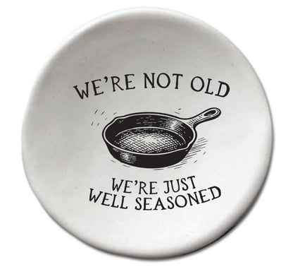 Well-Seasoned Ceramic Dish