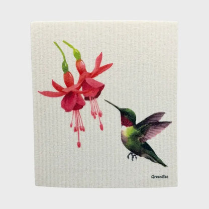 Hummingbird Swedish Dishcloth