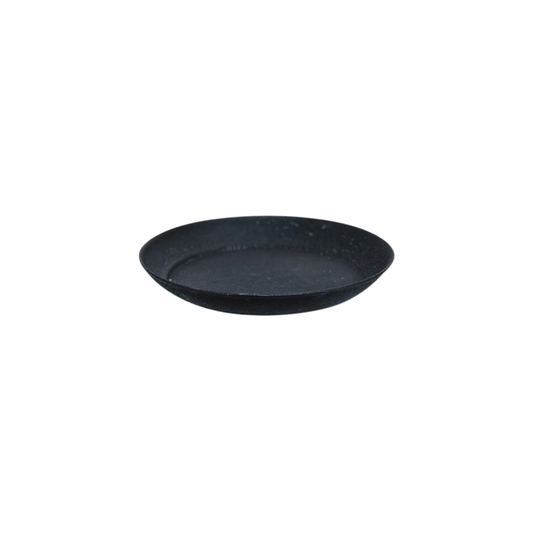 Rustic Pie Pan Candle Plate
