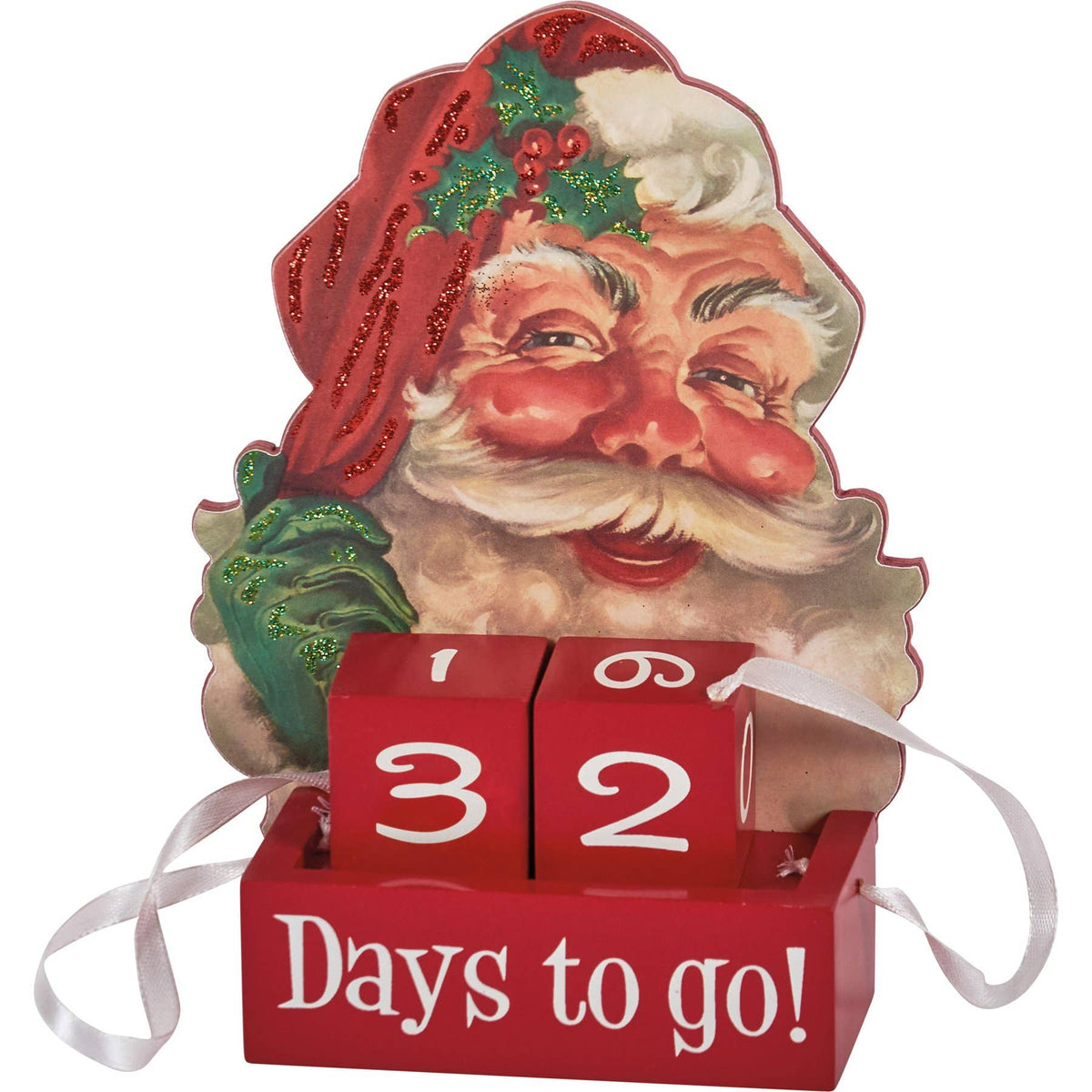 Santa’s On His Way Countdown Blocks