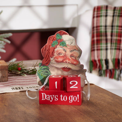 Santa’s On His Way Countdown Blocks