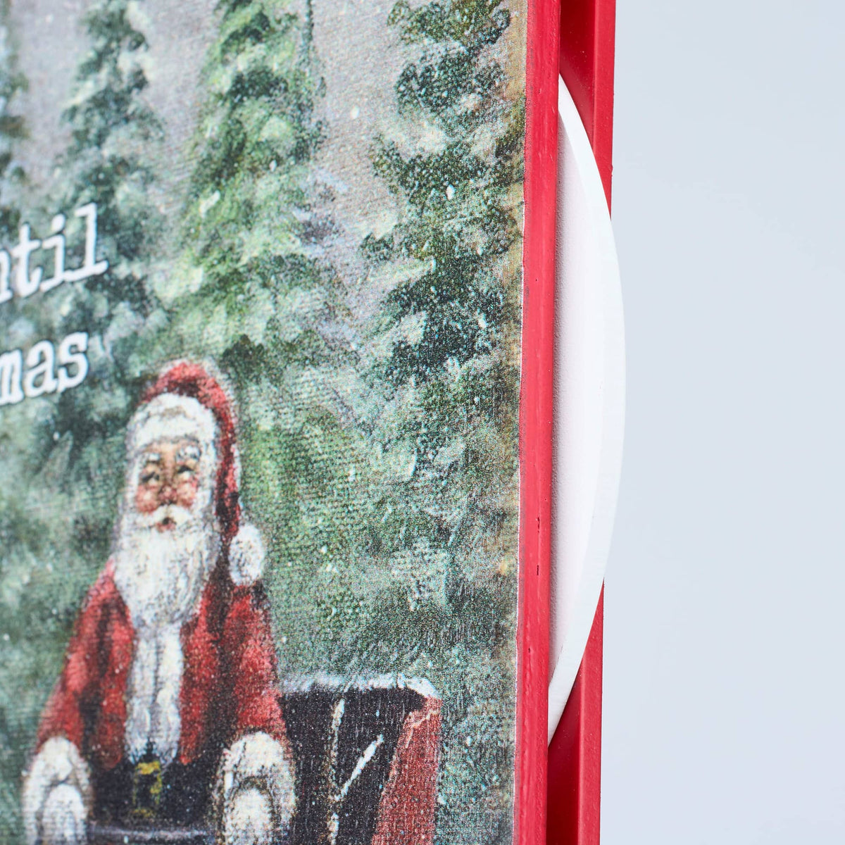 Through the Snow Christmas Countdown Wheel