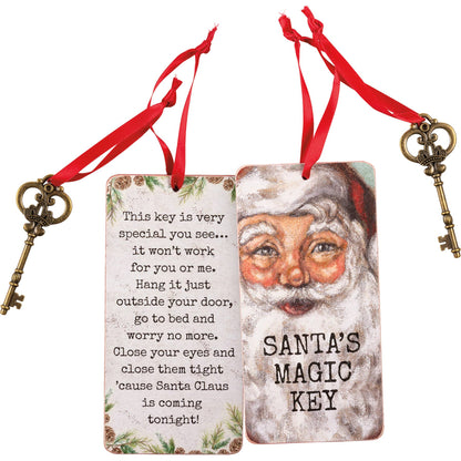 Christmas Eve Magic Key Ornament