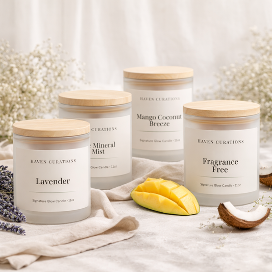 Signature Glow Crackling Wood Wick Candle | Summer Collection