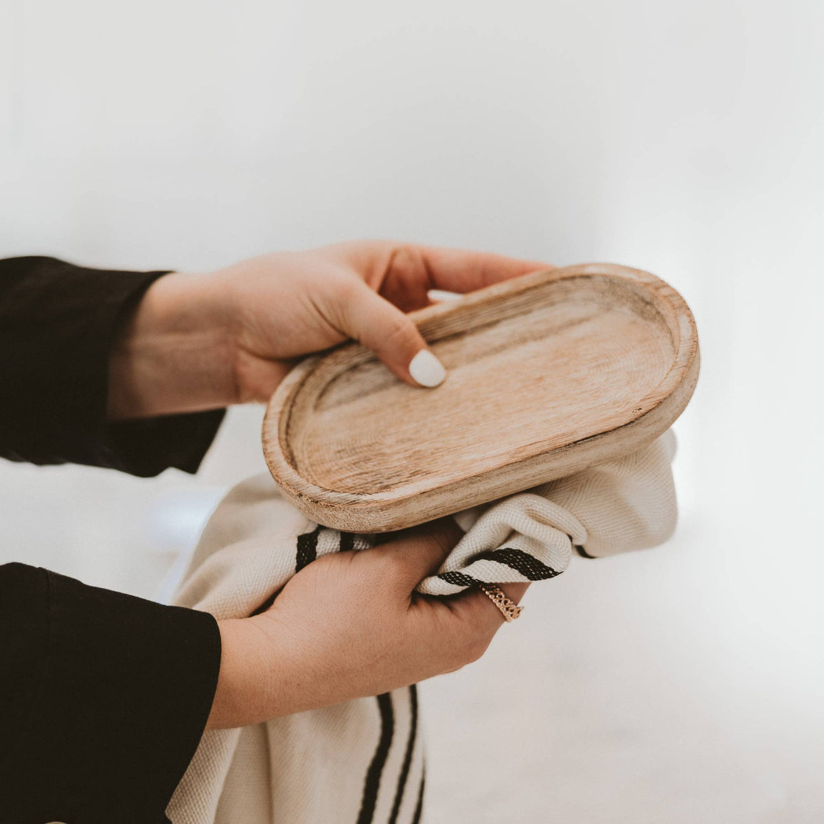 Cottage Wood Tray