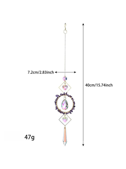 Sunlit Amethyst Wind Chime