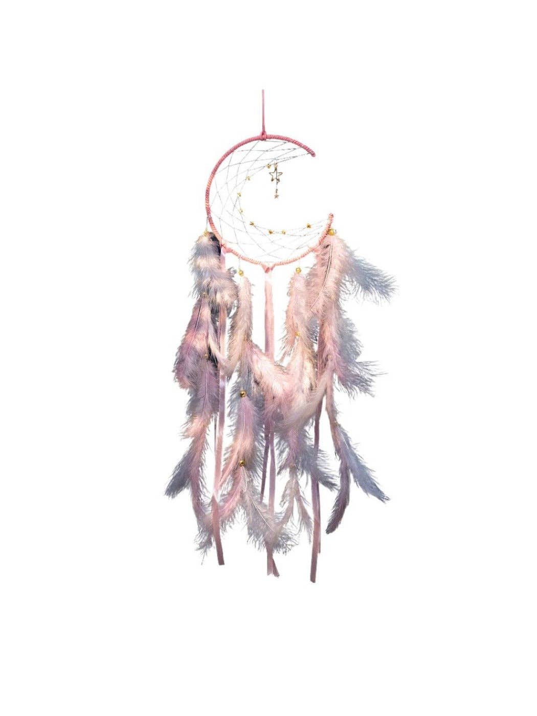 Moonlit Wishes Dreamcatcher Wind Chime