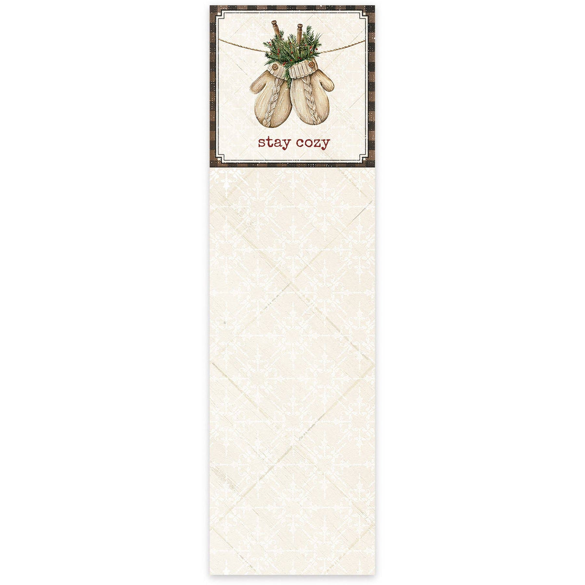 Stay Cozy Magnetic List Pad