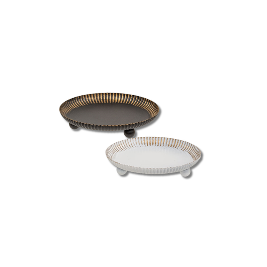 Vintage Tart Pan Candle Holder