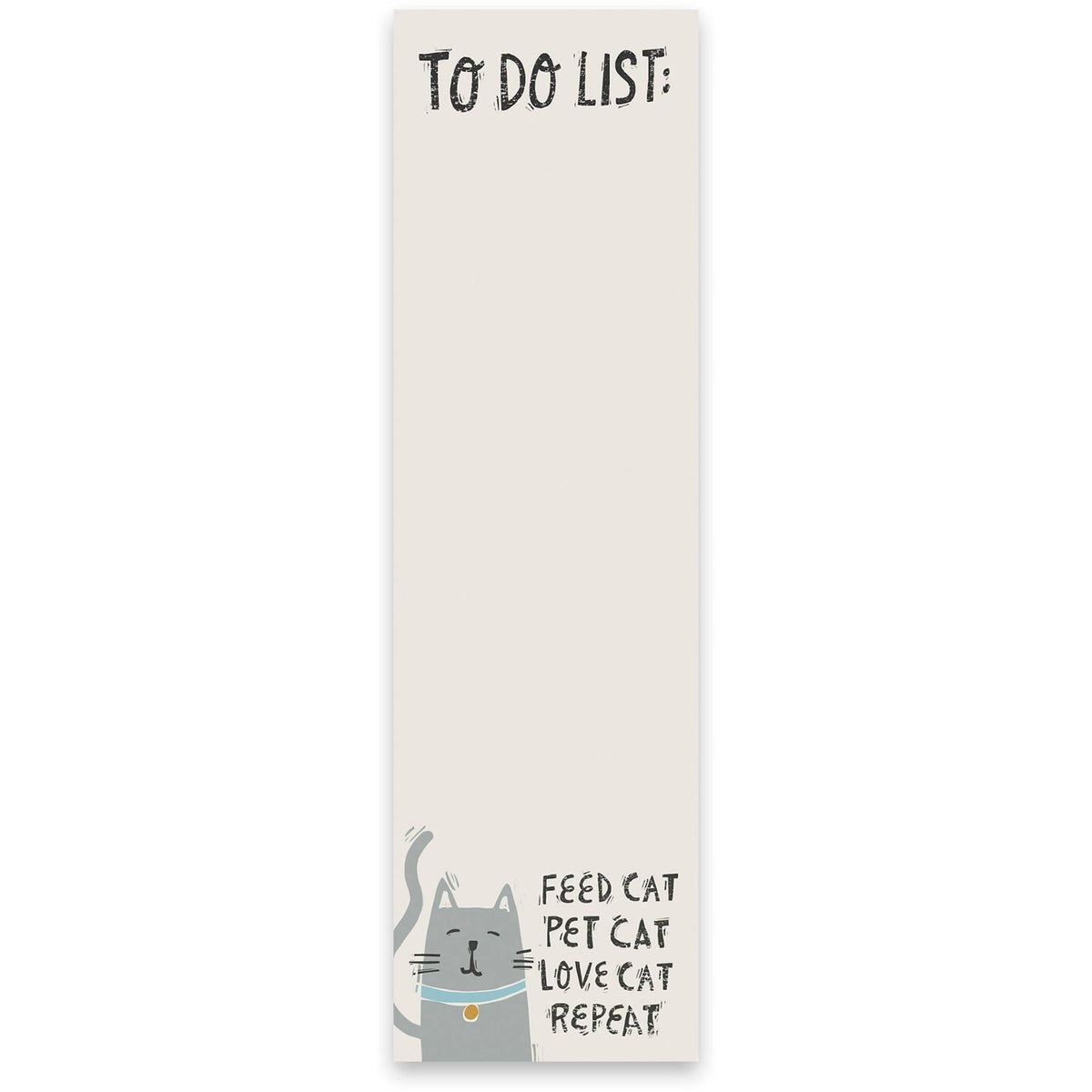 Cat To Do List Magnetic List Pad