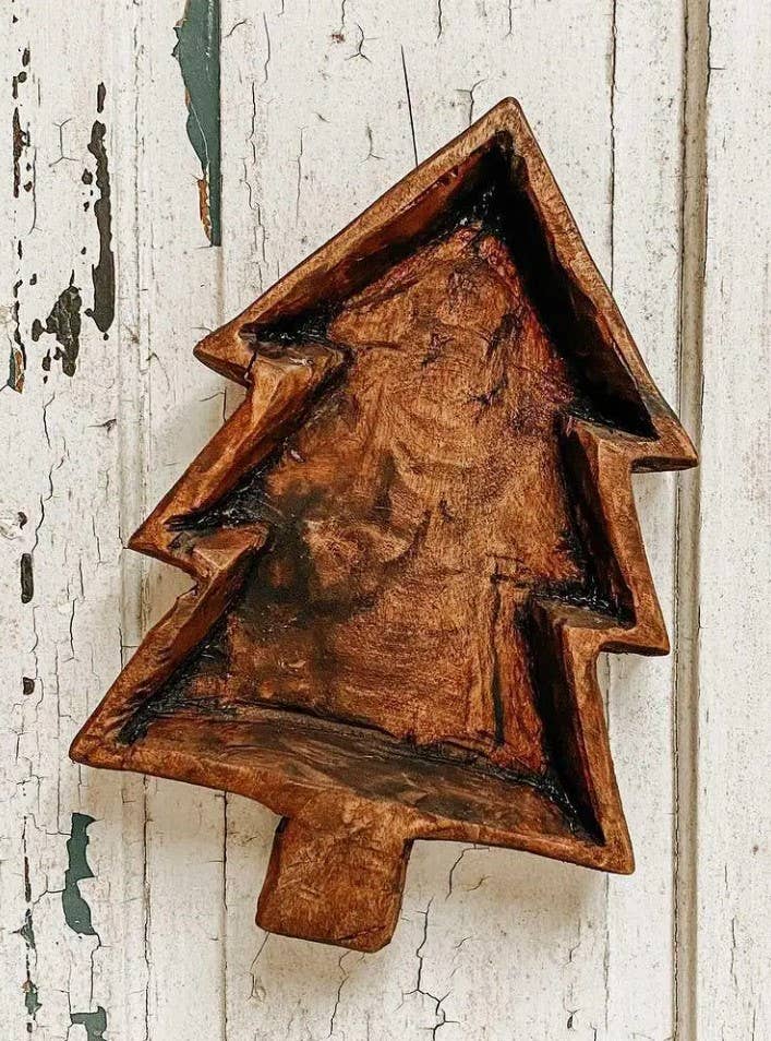 Heirloom Christmas Tree Dough Bowl