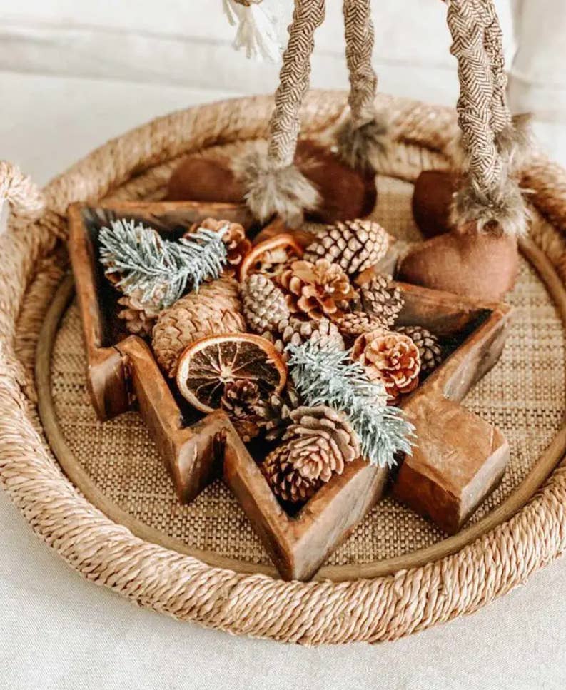 Heirloom Christmas Tree Dough Bowl