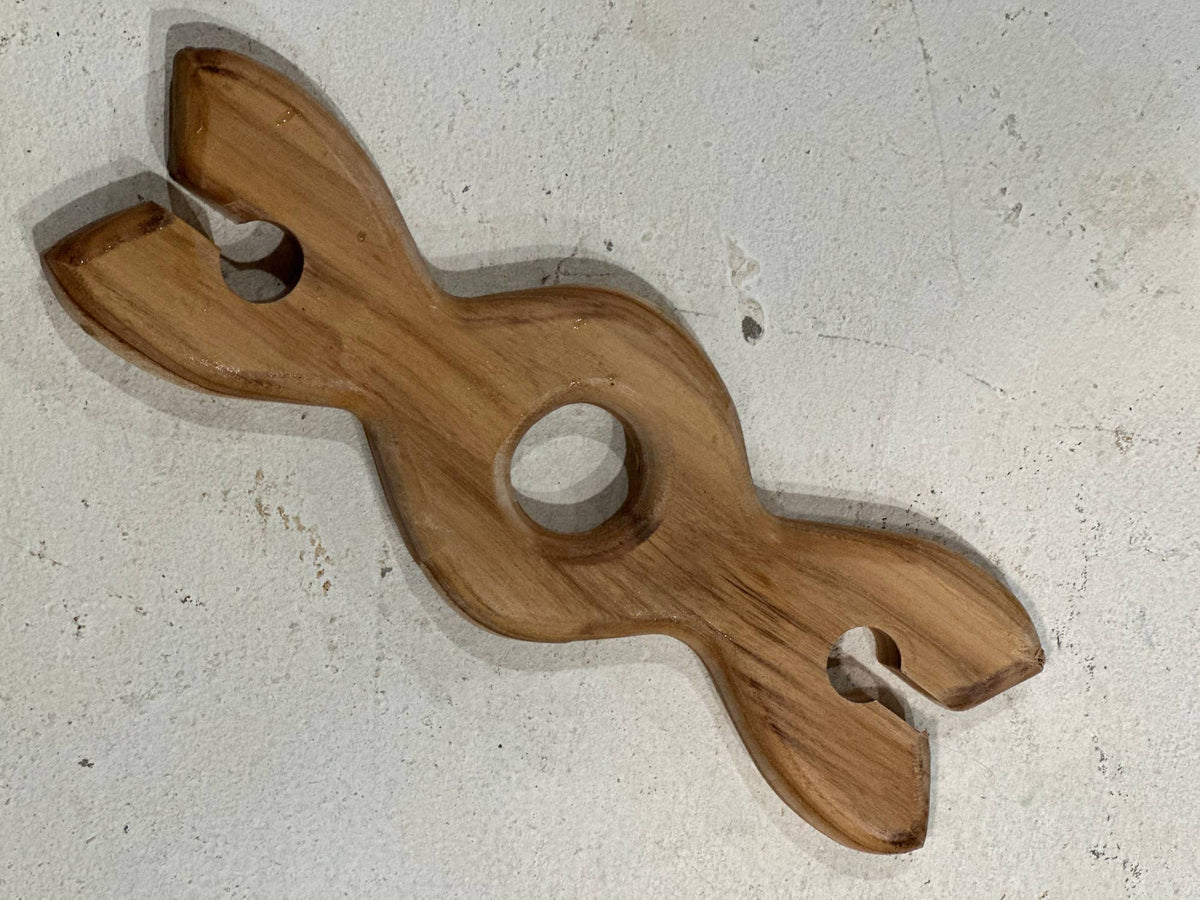 Walnut Wine Glass Caddy