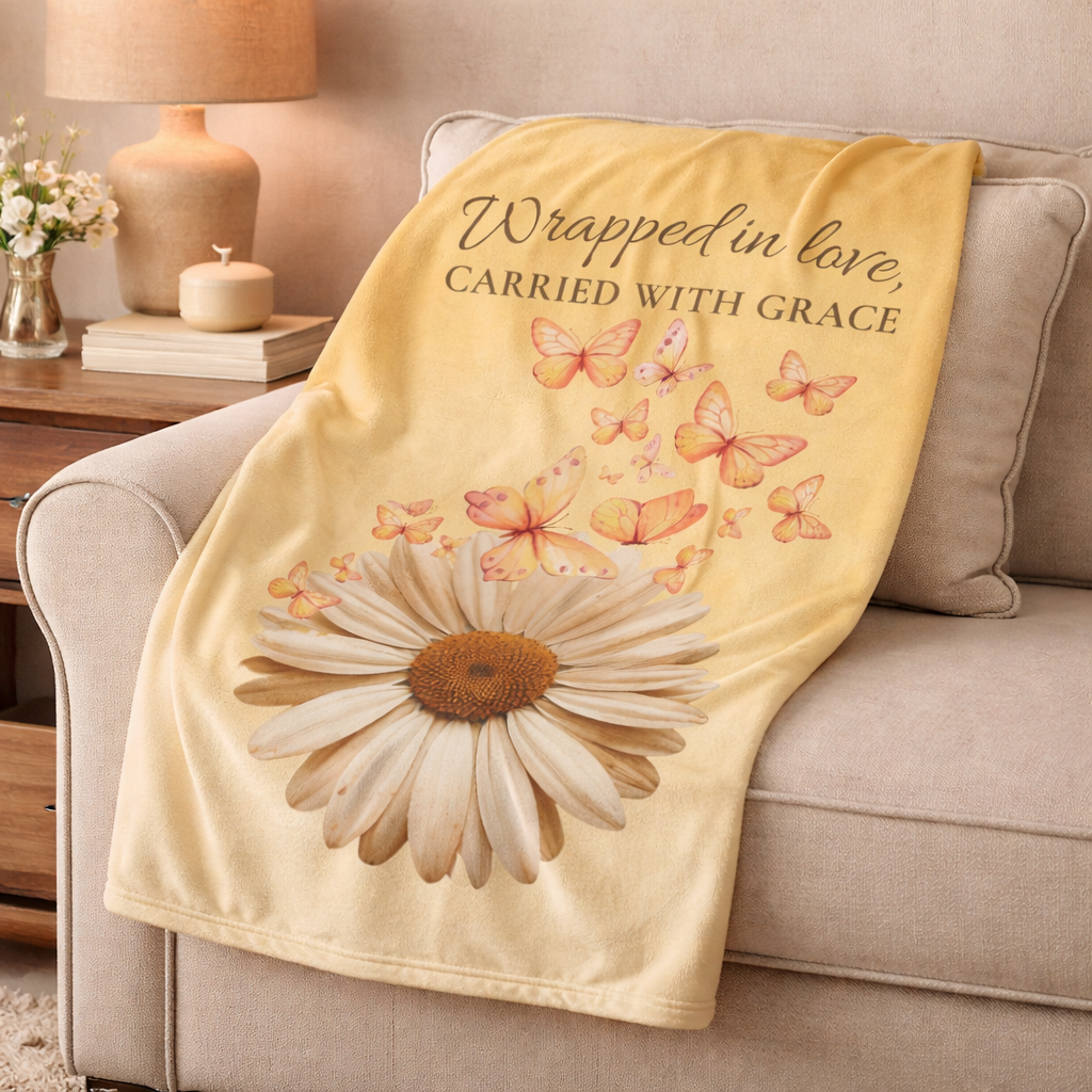 Wrapped in Love Plush Blanket